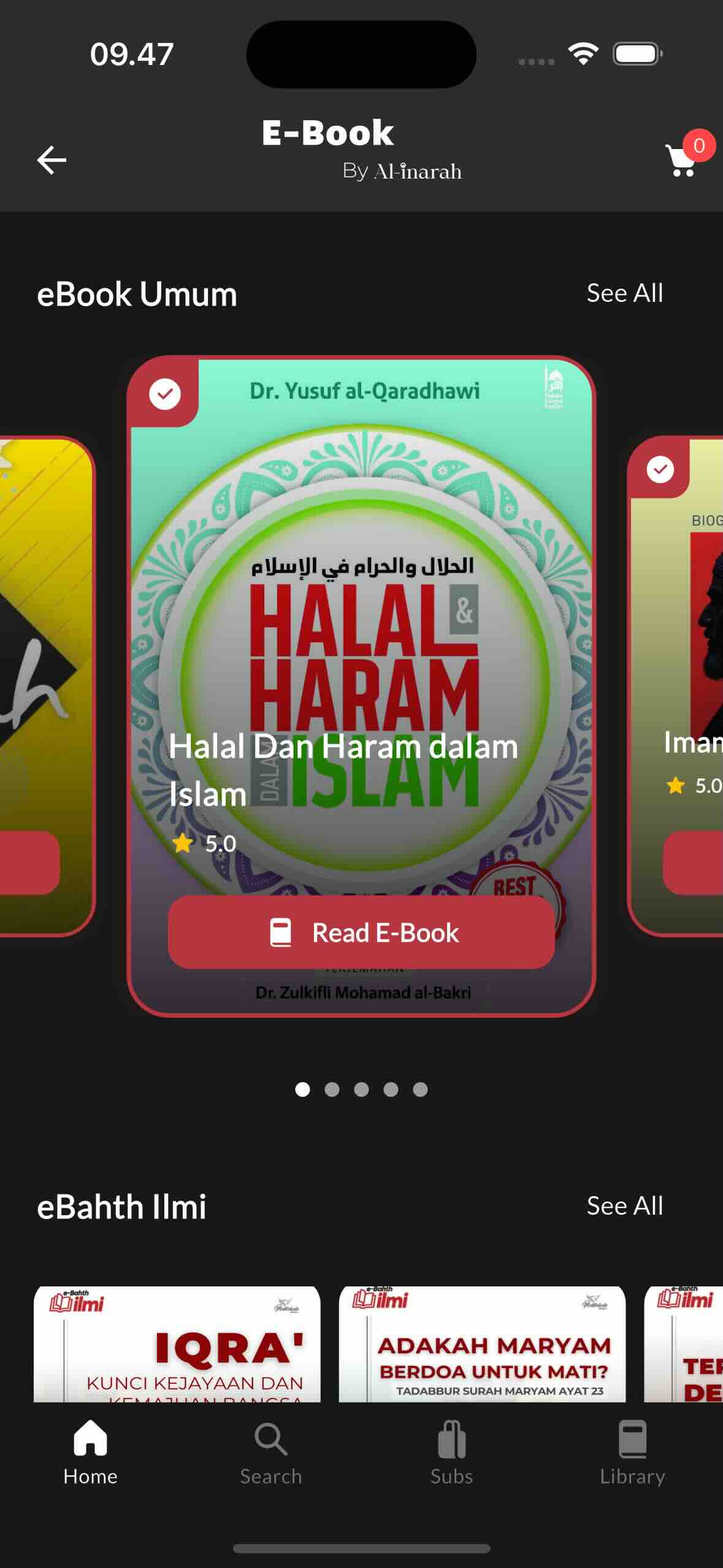 Comprehensive E-Book Library